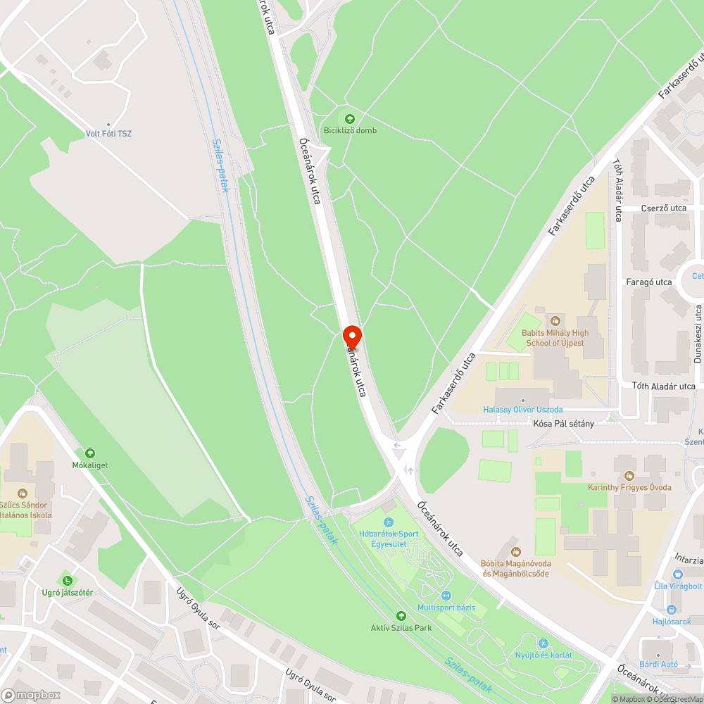 Közvilágitás bejelentés helye