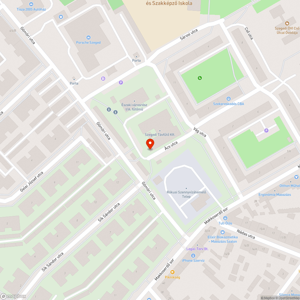 Illegális szemétlerakás bejelentés helye