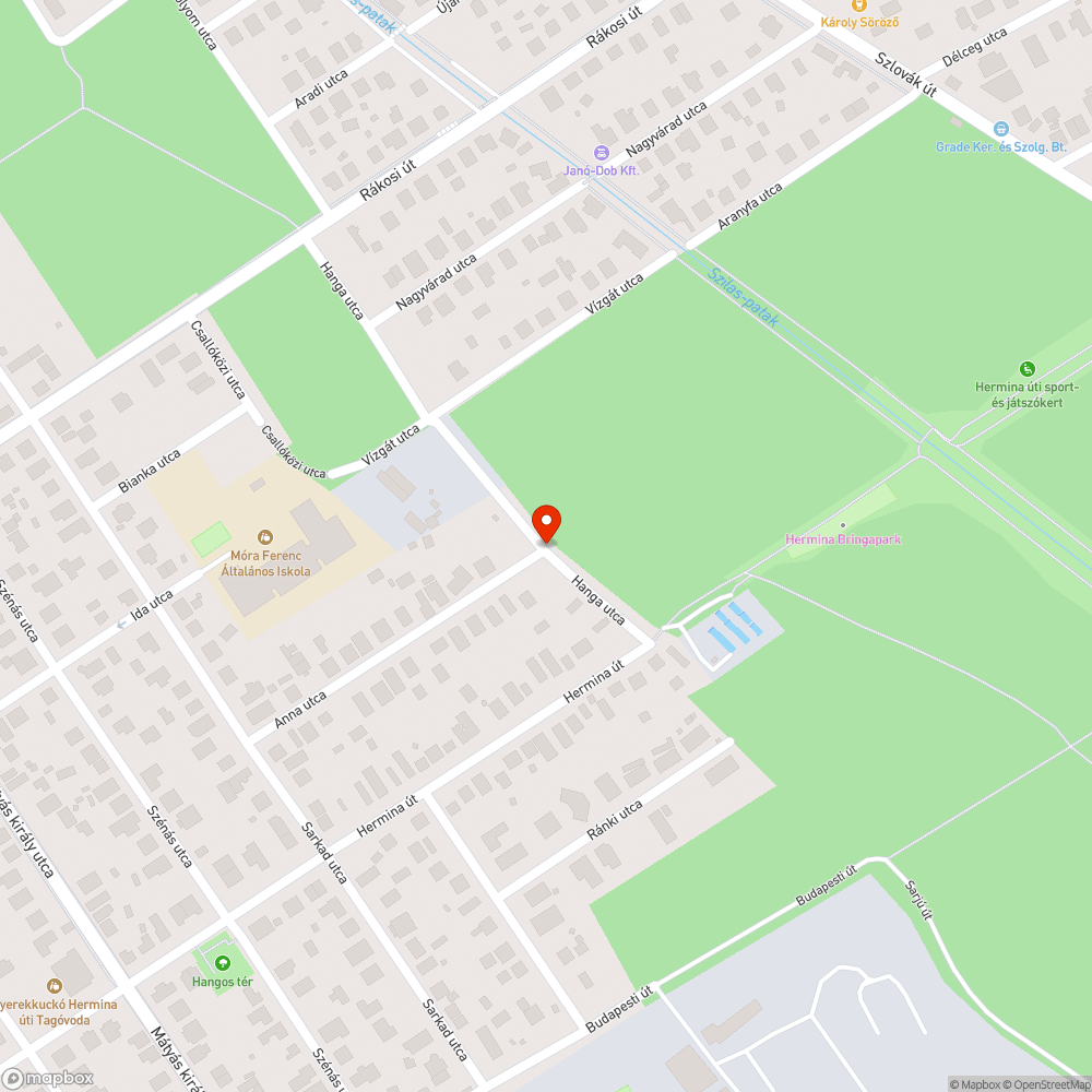 Járdát benőtte a gaz bejelentés helye