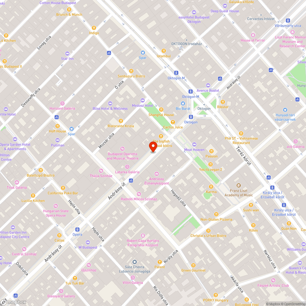 Megbontott járda bejelentés helye