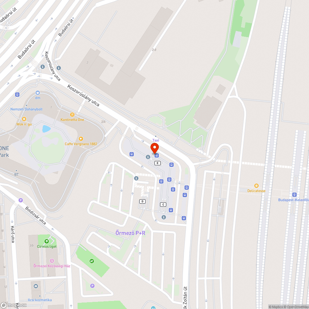 Mozgólépcső bejelentés helye