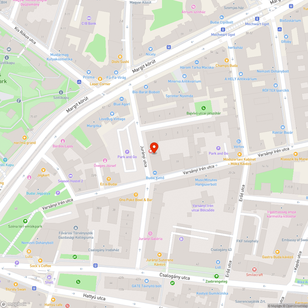 Szemetes járda bejelentés helye