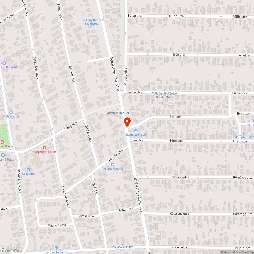 Fa, sövény akadályozza a kilátást bejelentés helye