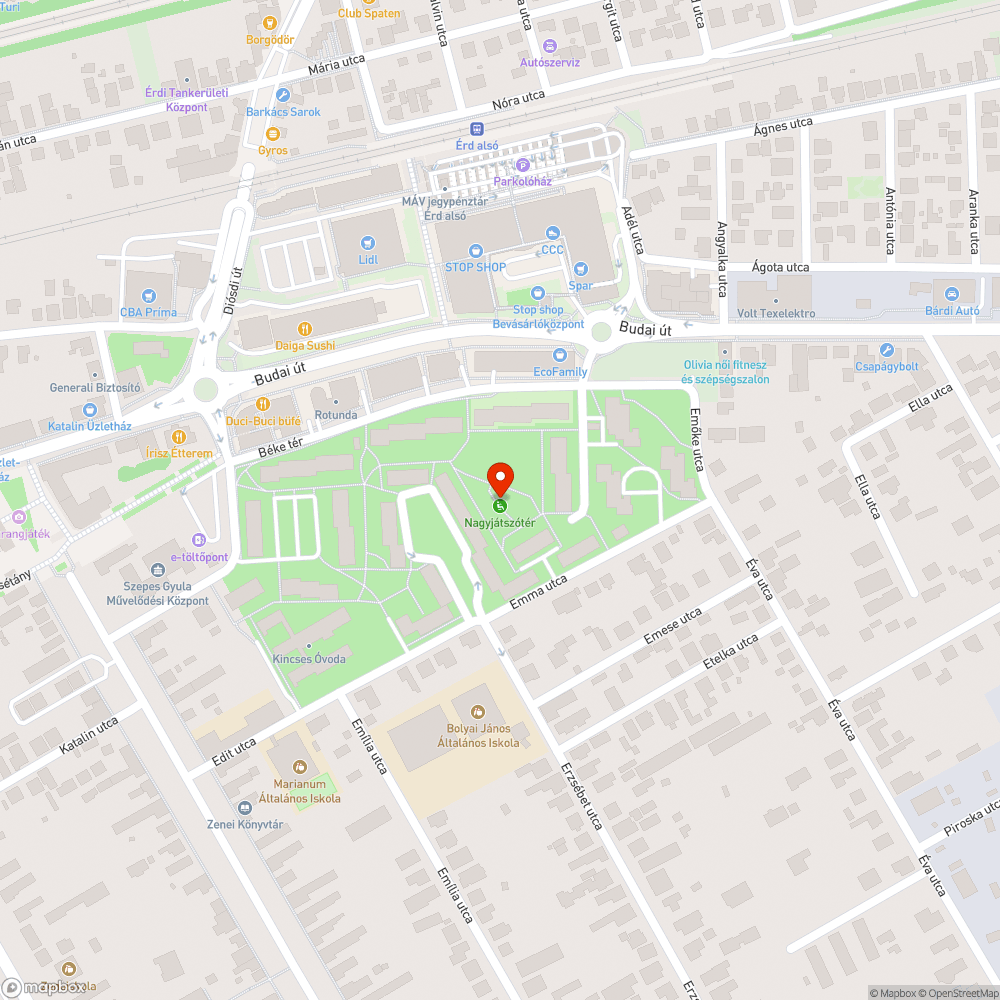 Mászóka leszakadt elem bejelentés helye