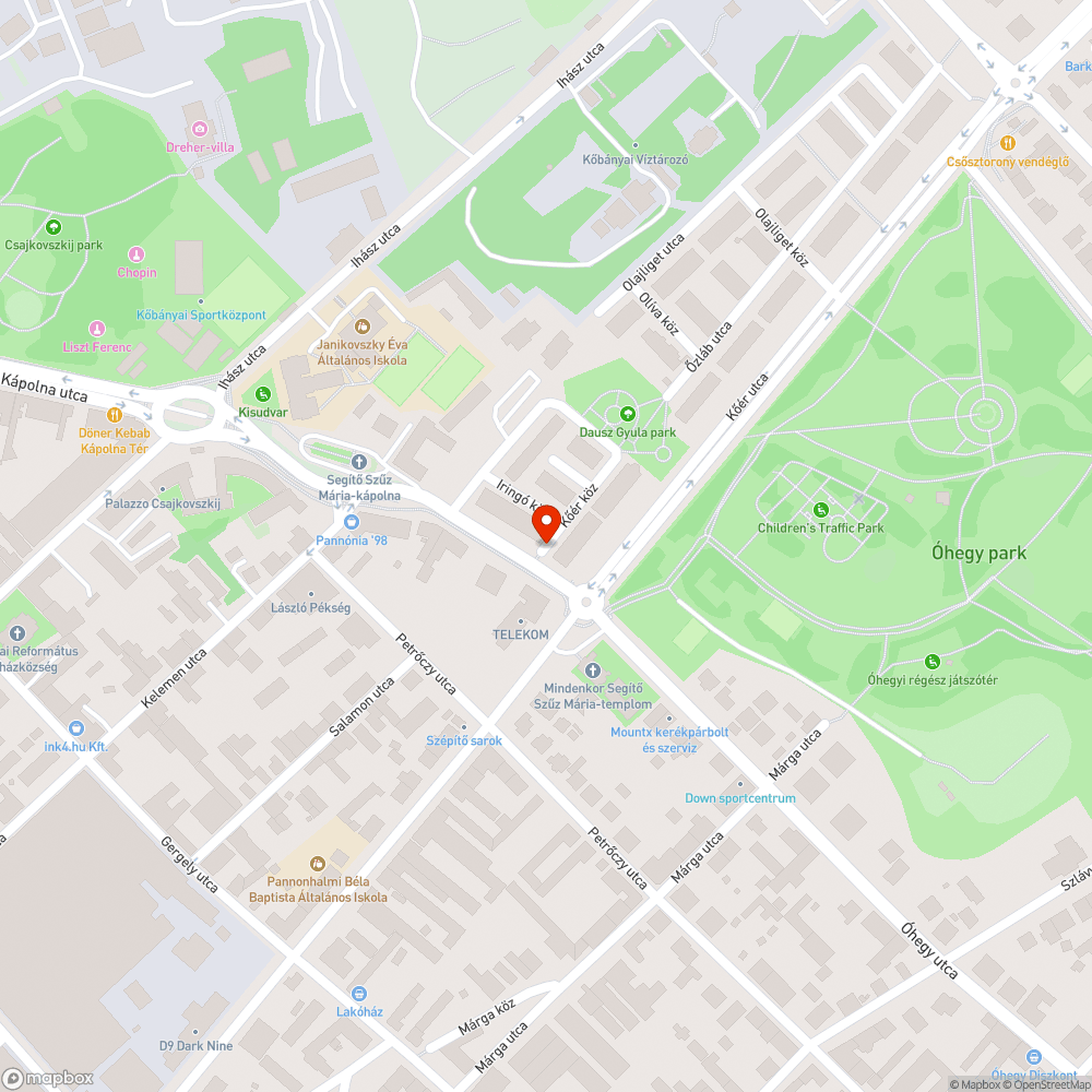 Hiányzó kuka bejelentés helye