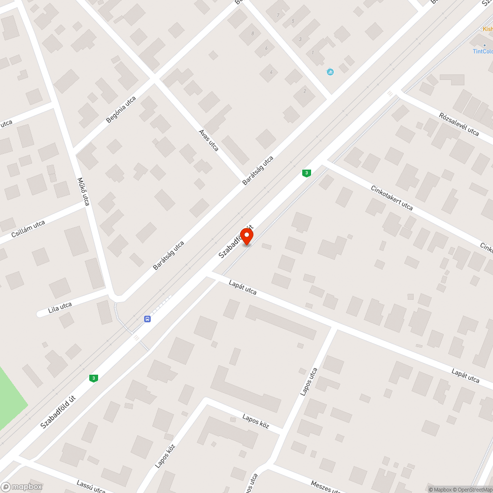 Fű, fa, benőtt bicikliút bejelentés helye