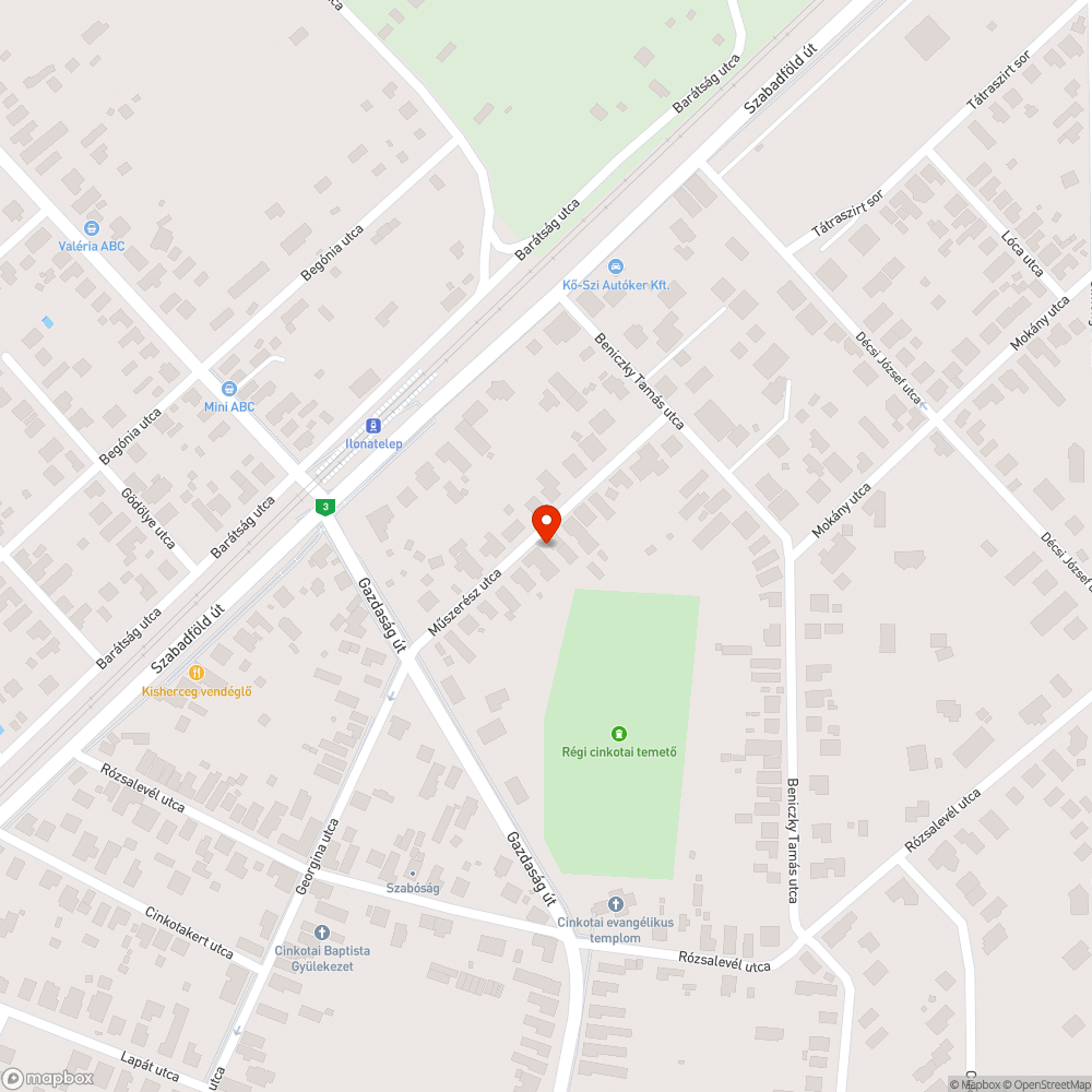 Veszélyes bucka a járdán bejelentés helye