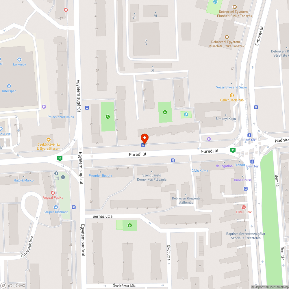 Hiányzó menetrend bejelentés helye