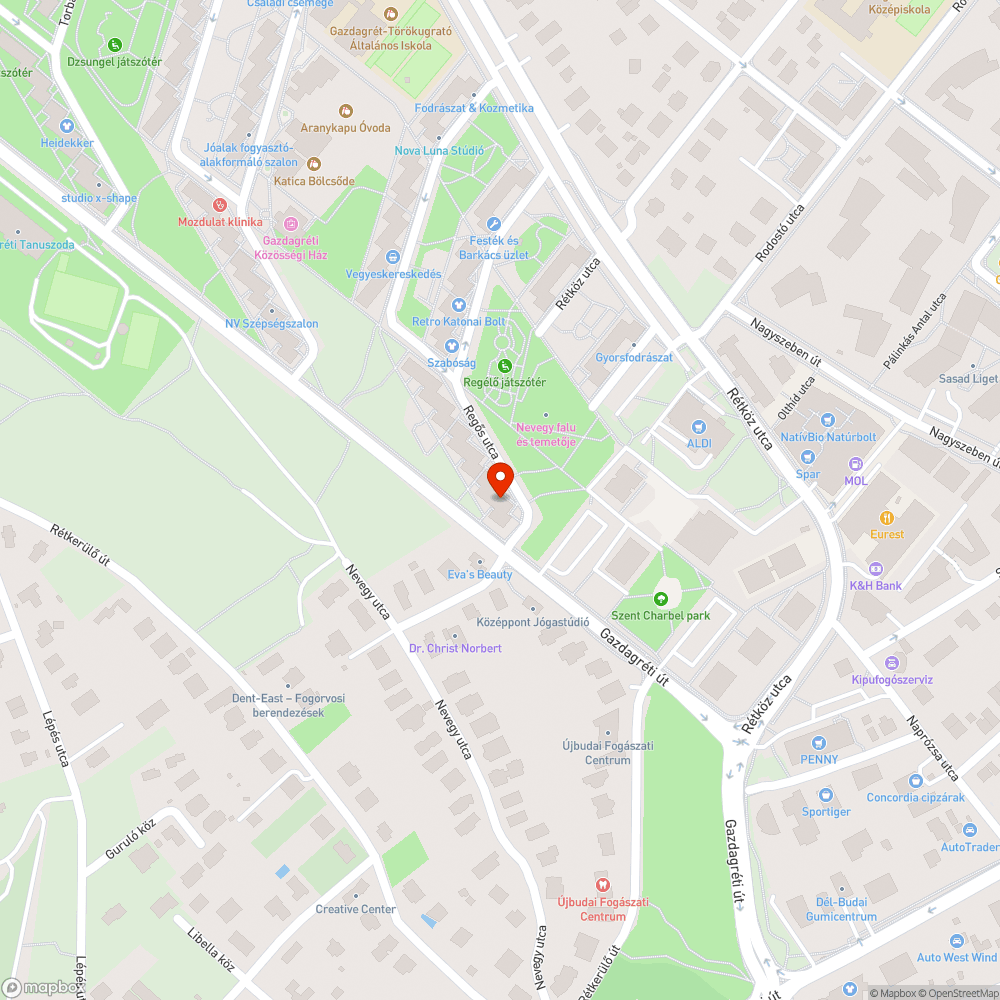 Utcai padok bejelentés helye