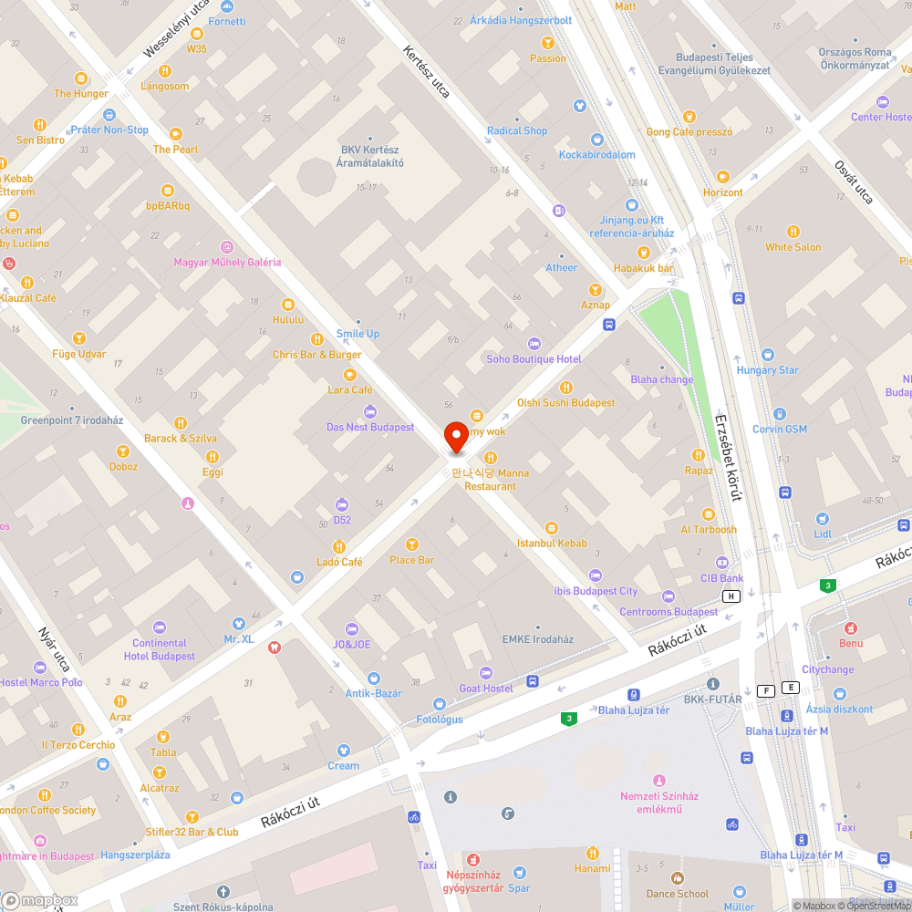 Rollerek bejelentés helye