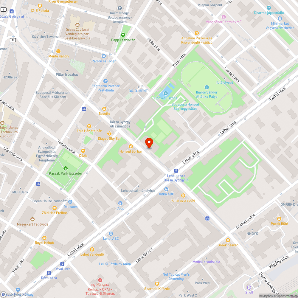 Gyomfák bejelentés helye