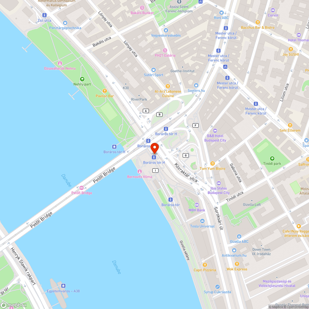 Sérült lépcső bejelentés helye