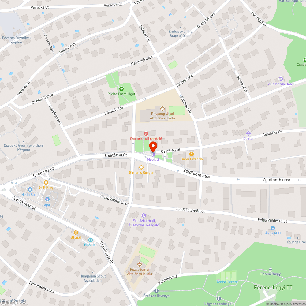 Hiányzó várakozni tilos tábla bejelentés helye