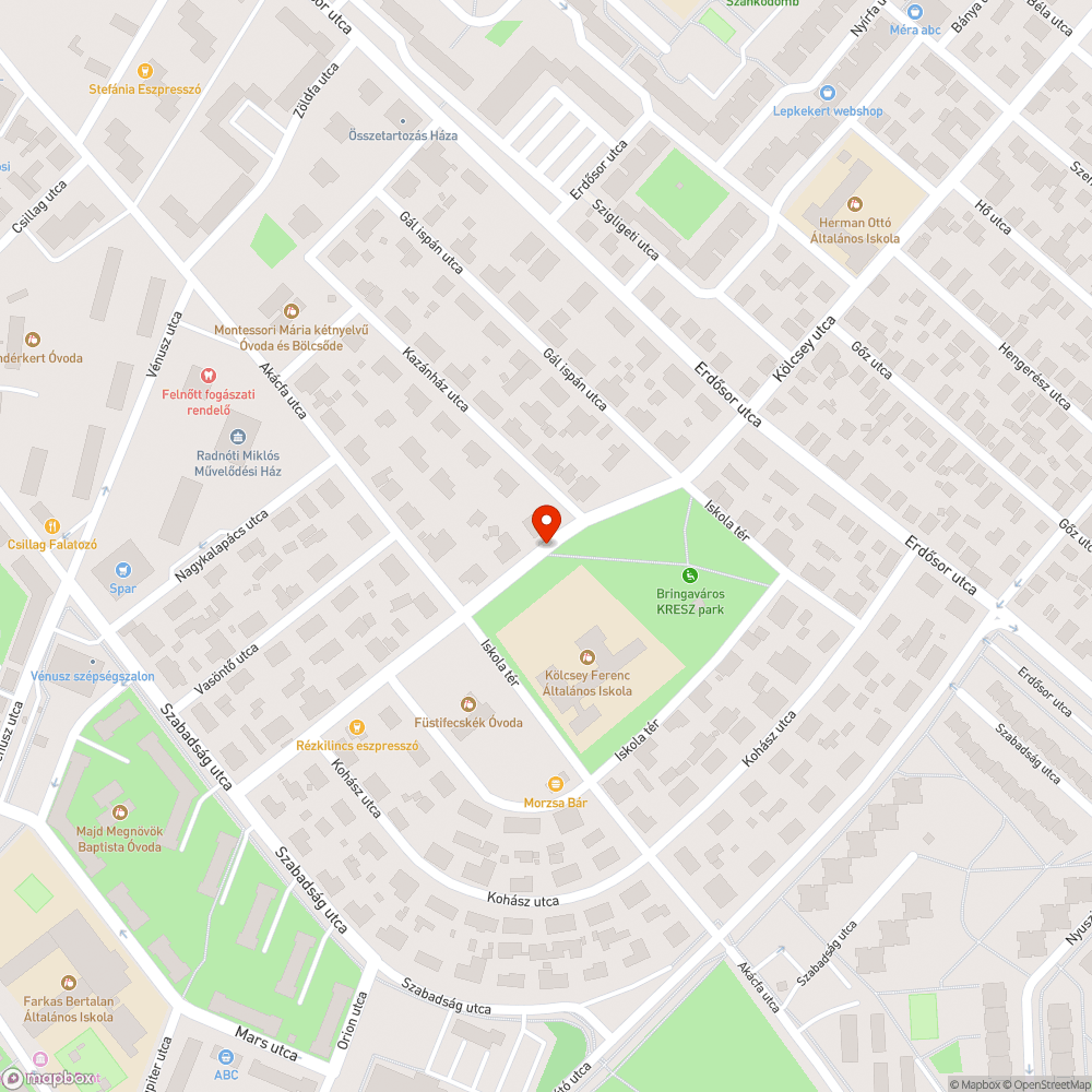 Esőelvezető csatorna süllyedése bejelentés helye