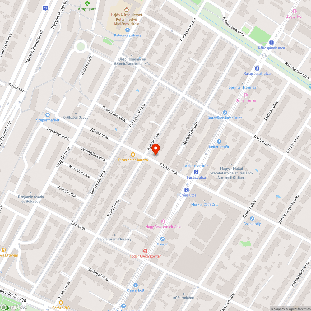 Letört ág lóg az út felett bejelentés helye