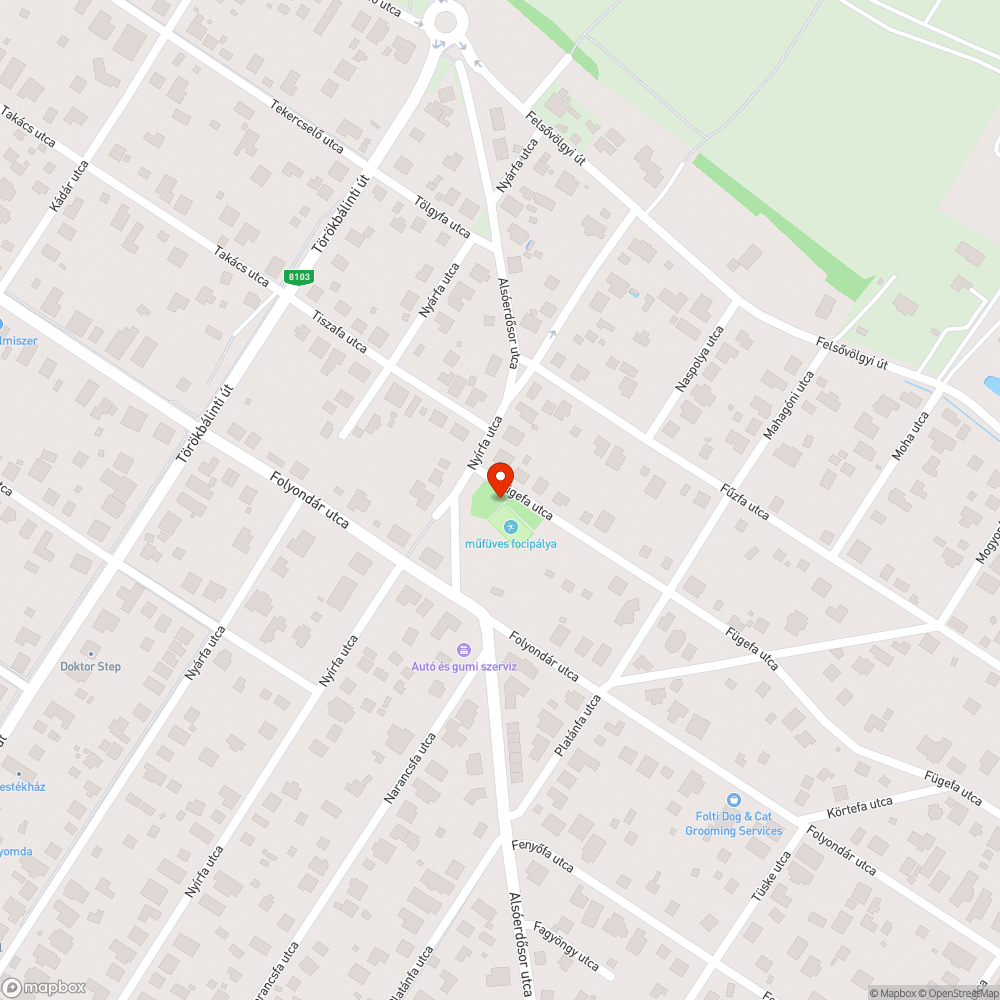 Fügefa utcai játszótér - karbantartás hiánya, balesetveszély bejelentés helye