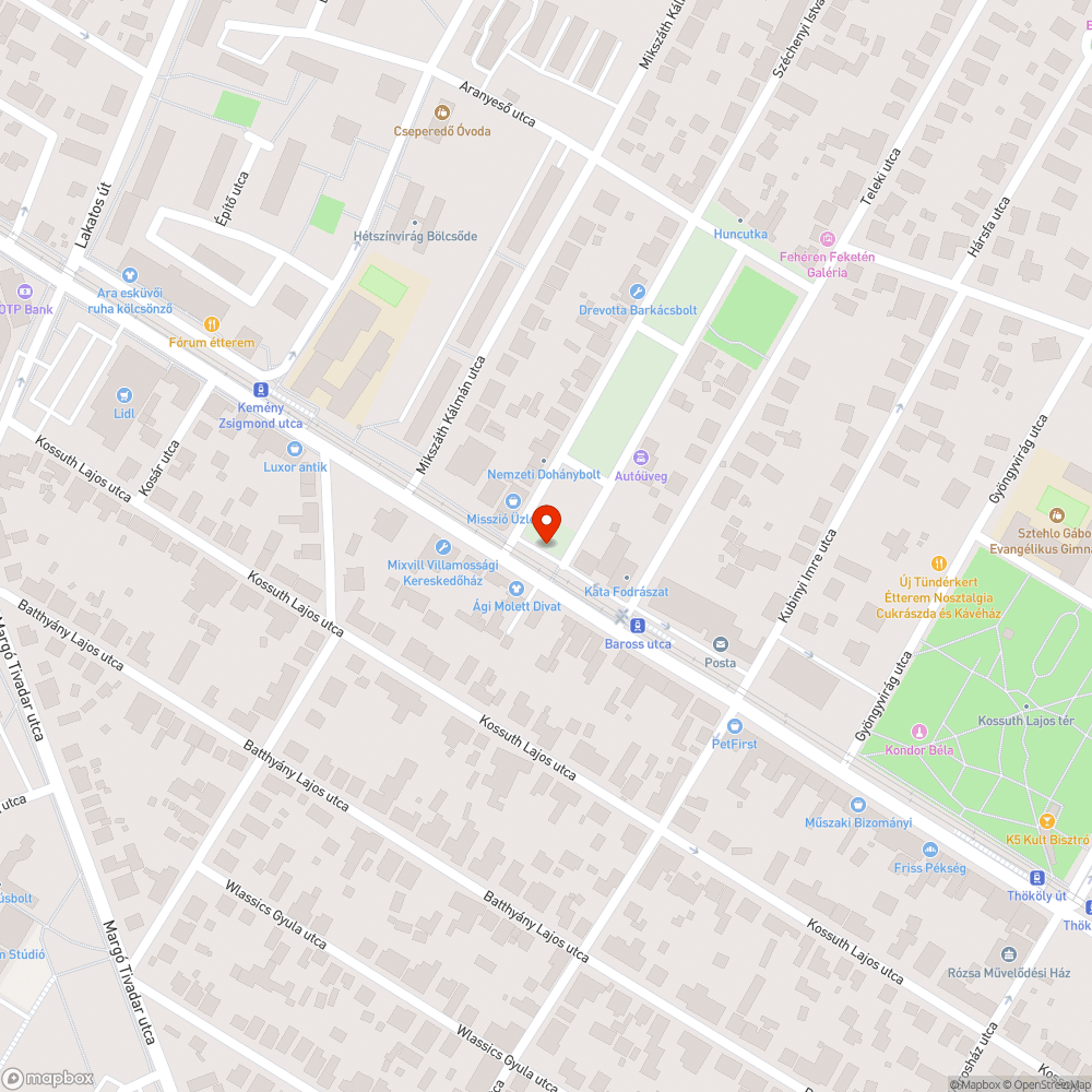 Vélelmezhetően hibás tábla bejelentés helye