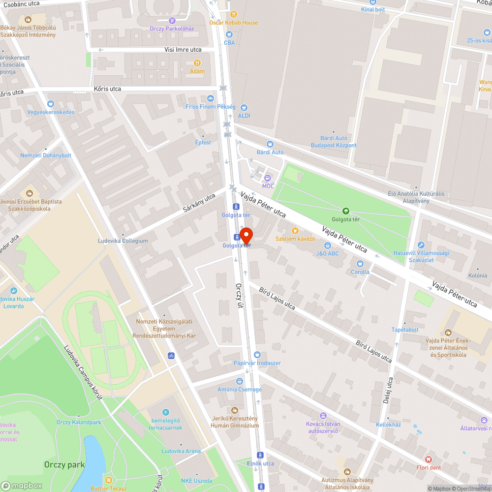 Elhagyott bordó Fiat Punto bejelentés helye