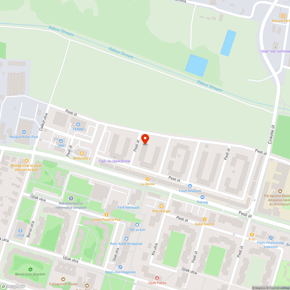 Lejárt műszakival parkoló autó bejelentés helye