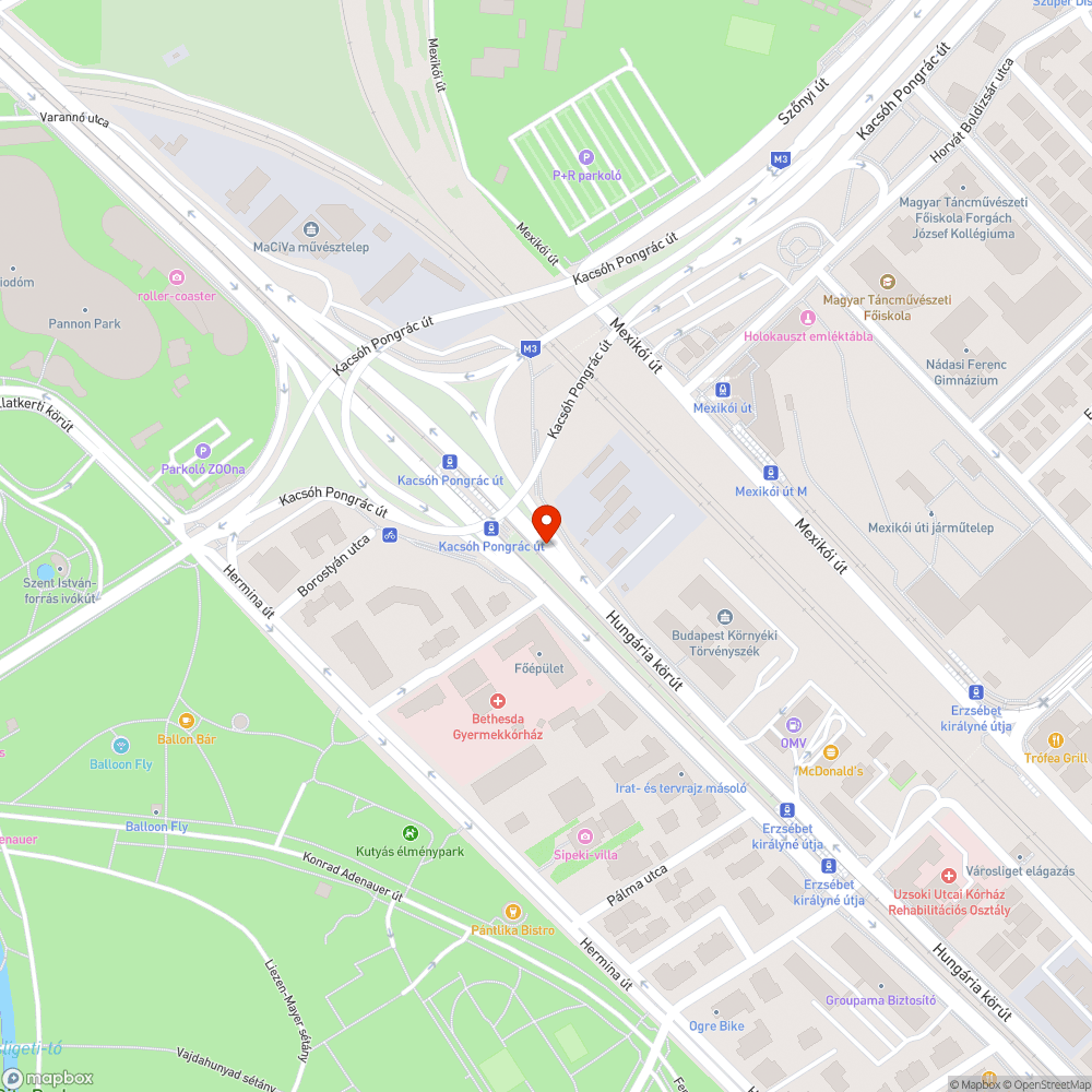 megsüllyedt fedél bejelentés helye