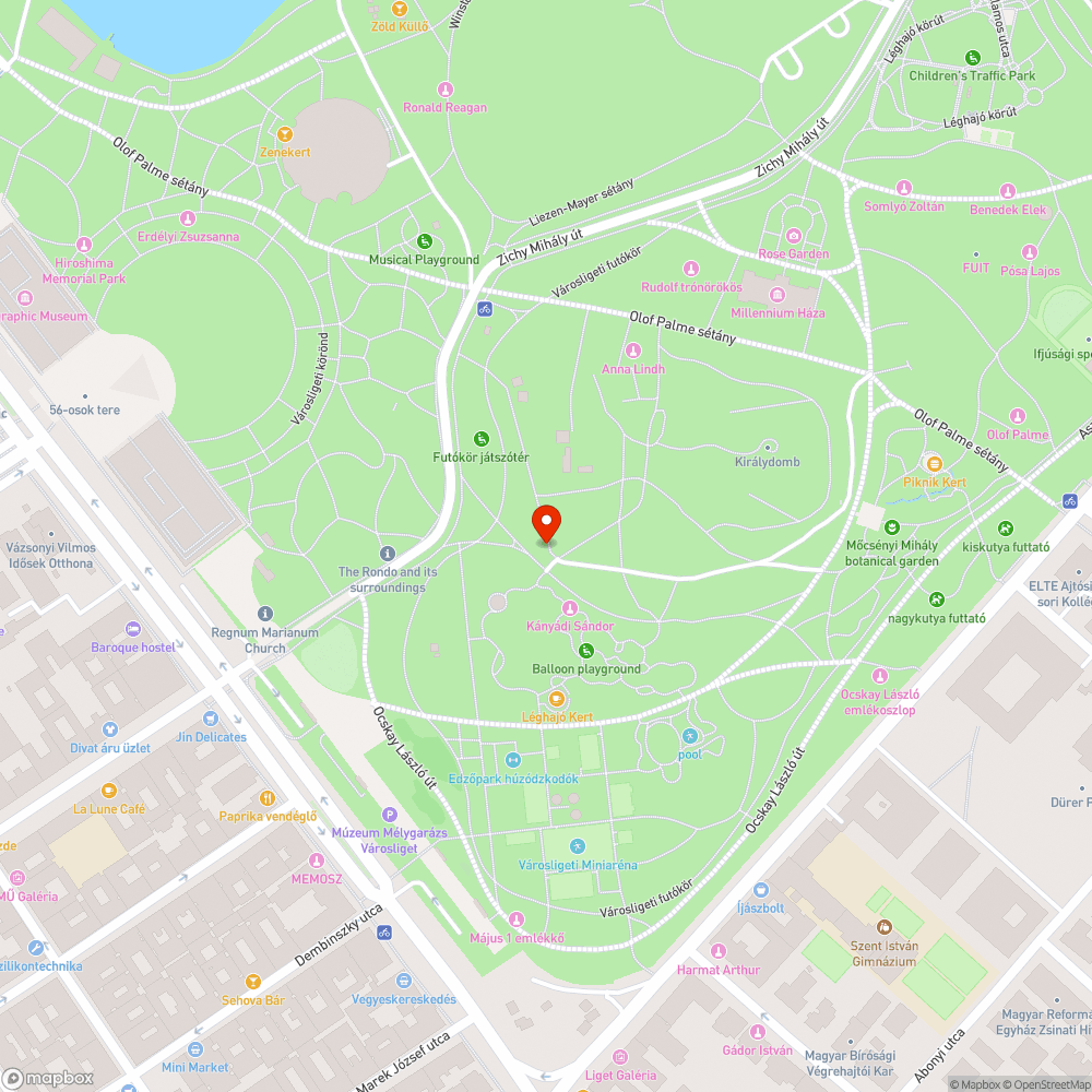 Sár a nagy játszótér mellett bejelentés helye