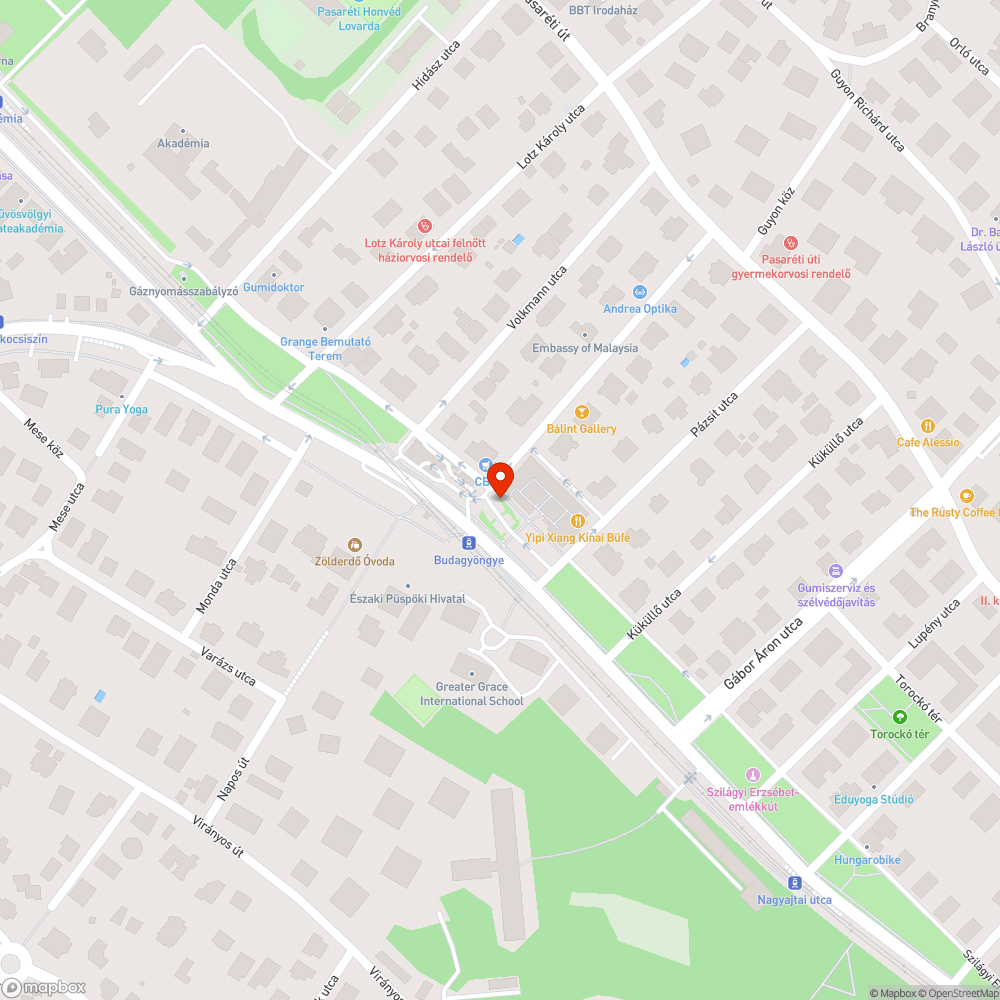 Szemetes parkoló bejelentés helye