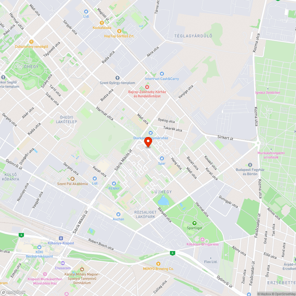 Nagyon megsüllyedő víznyelő bejelentés helye