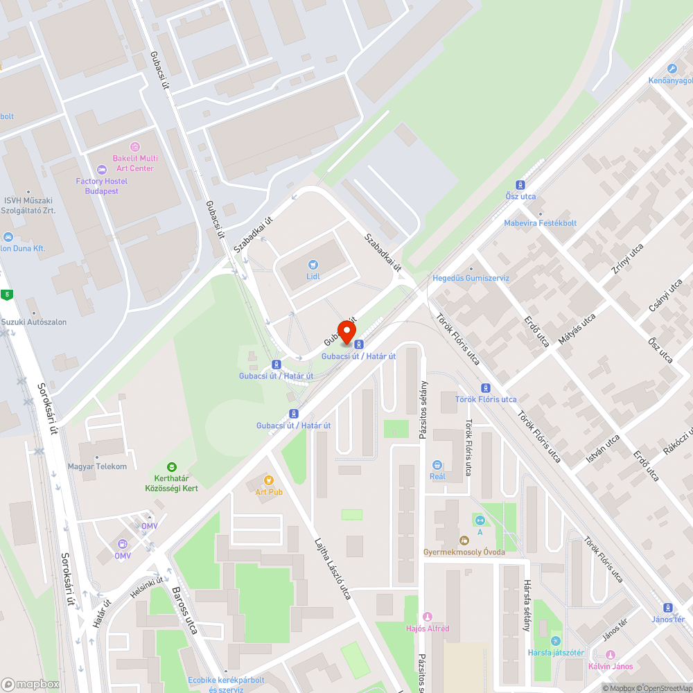 Beton és egyéb hulladék bejelentés helye