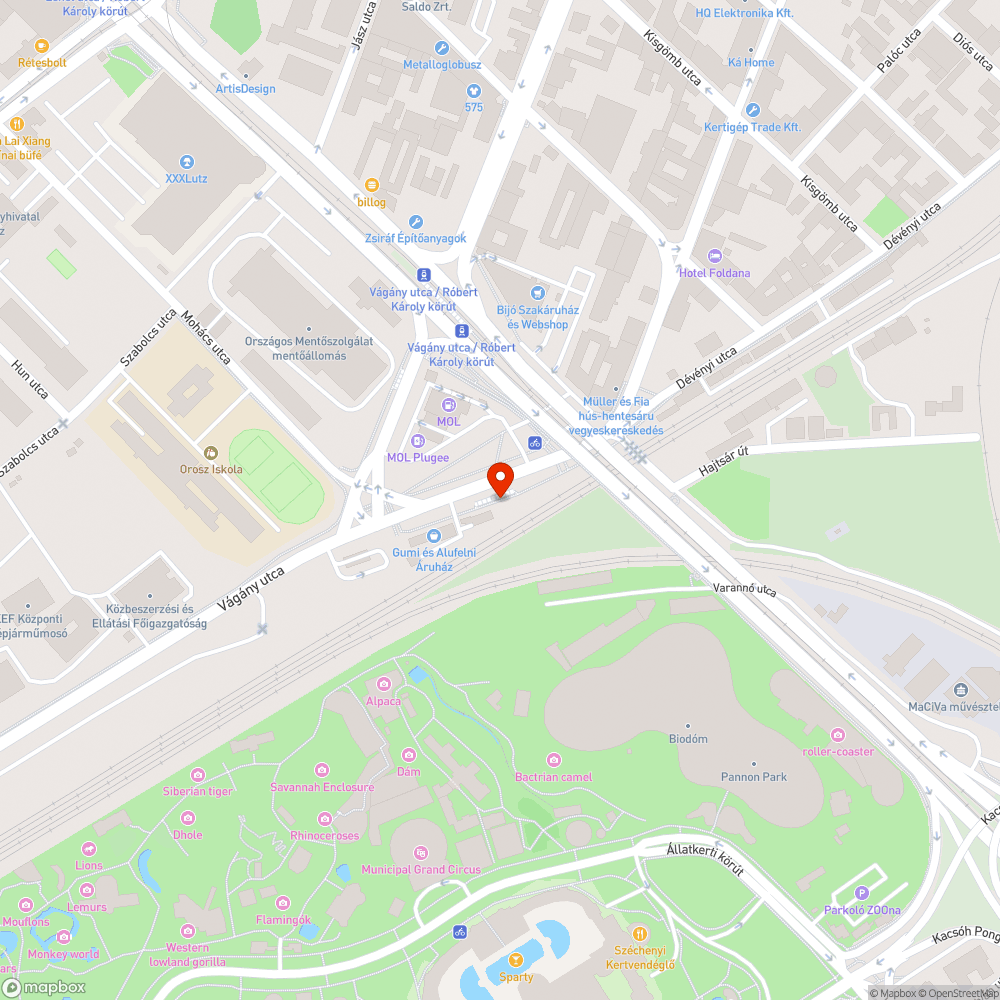 Bokrok a buszmegálló mögött bejelentés helye