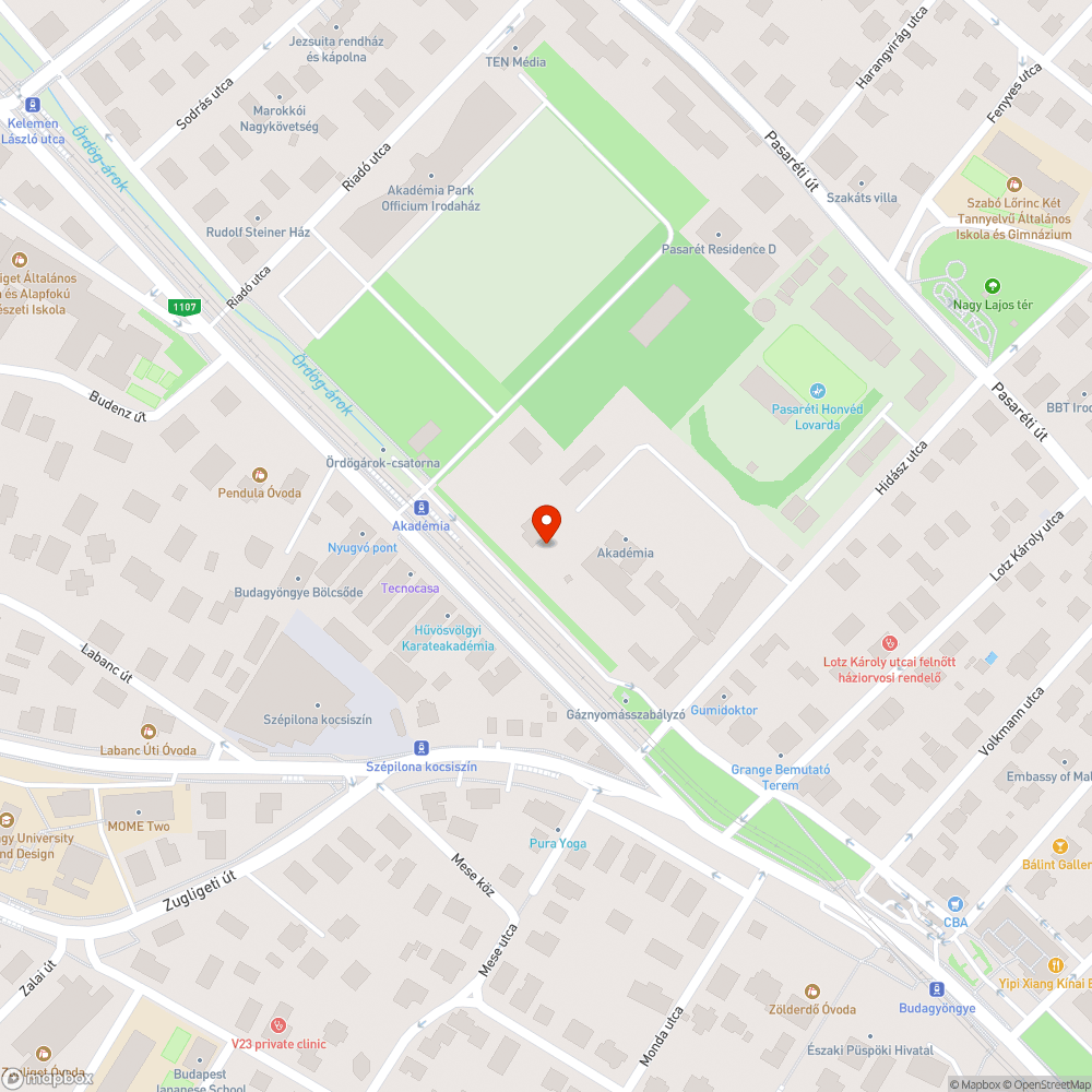 Gazos és takarítatlan P+R parkoló bejelentés helye