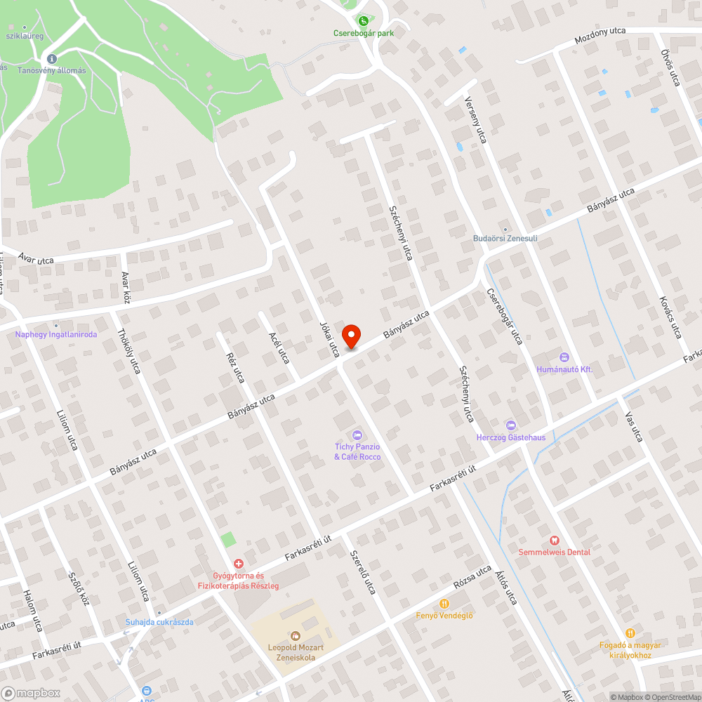 Elburjánzott növényzet bejelentés helye