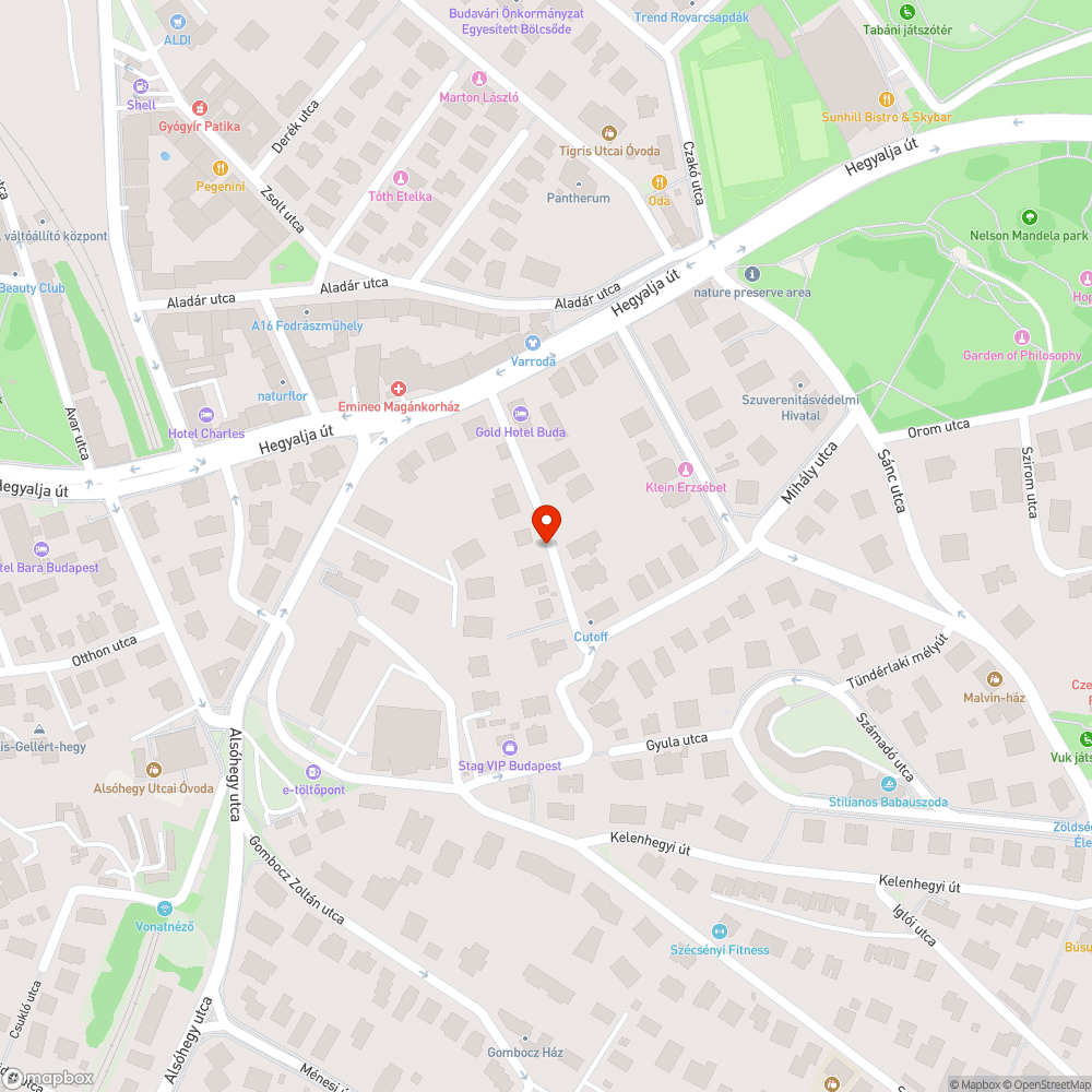 Nem világító kandeláberek bejelentés helye