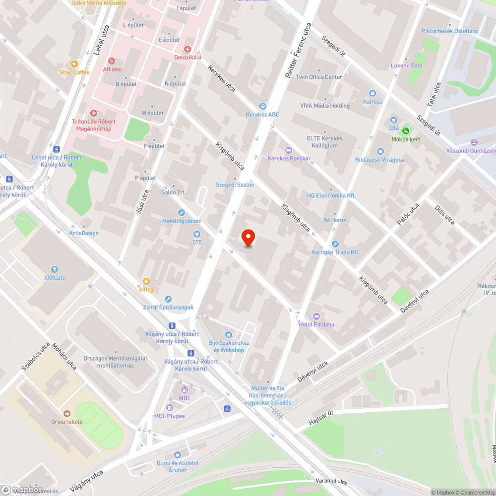 Repedések bejelentés helye