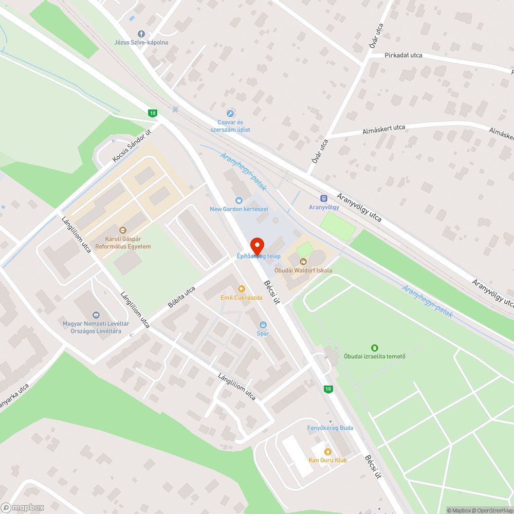 Eltűnt buszmegálló beálló bejelentés helye