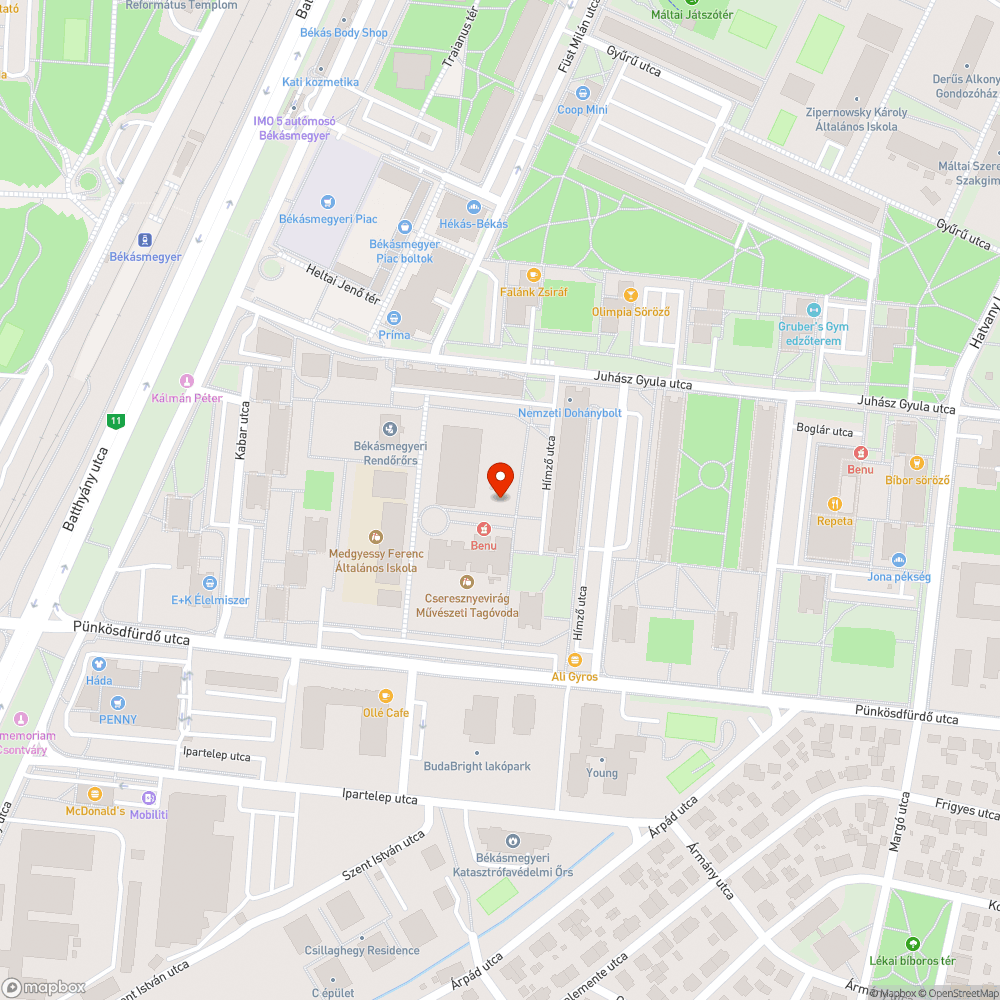 Graffitis padok bejelentés helye