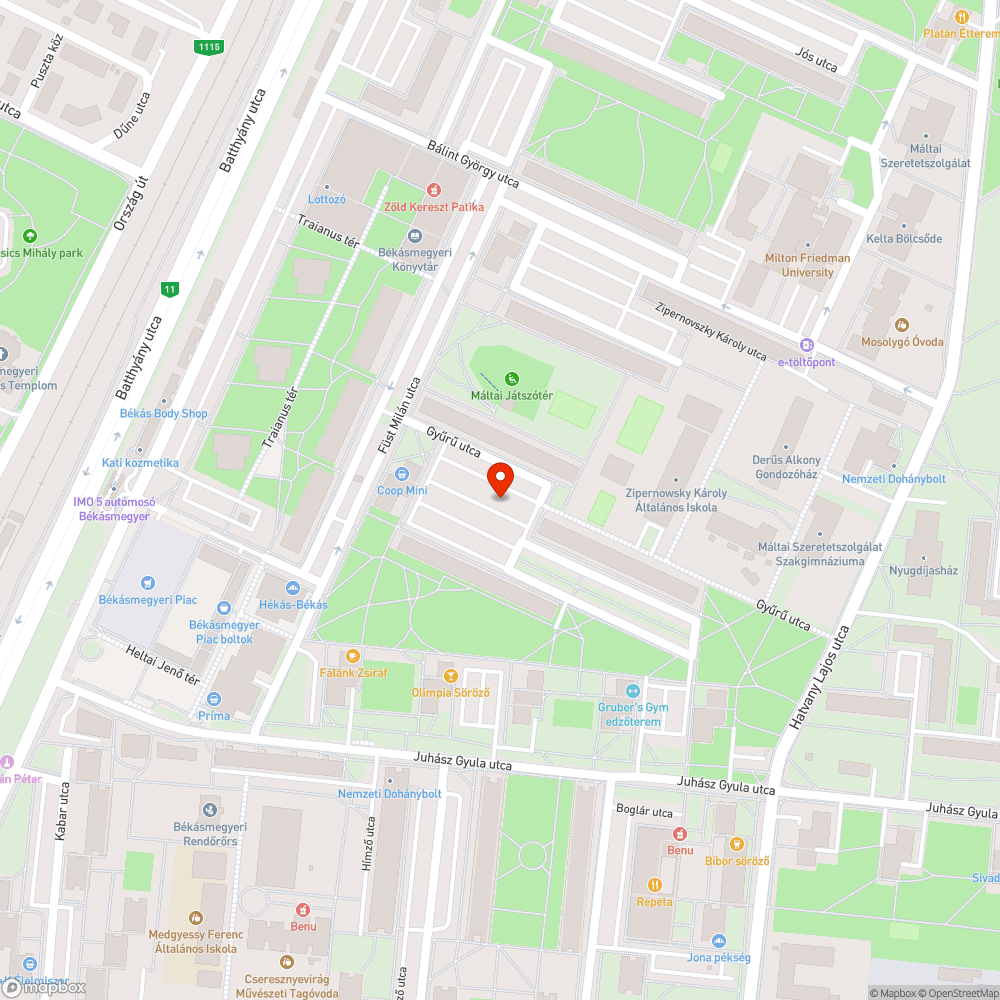 Sok szemét a parkolóban bejelentés helye