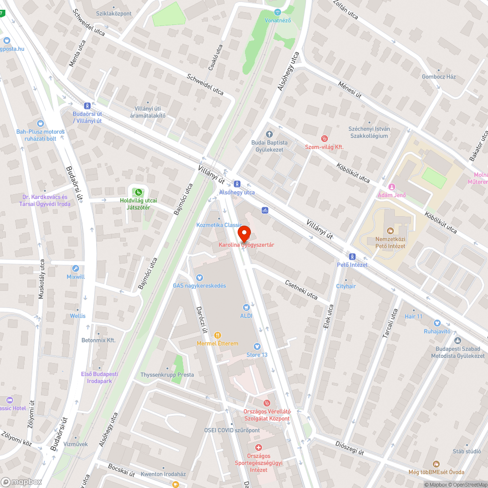 Zsákok zöldhulladékkal bejelentés helye