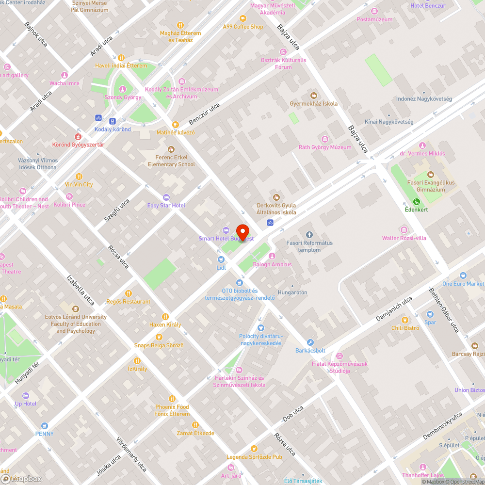 Úthibák bejelentés helye