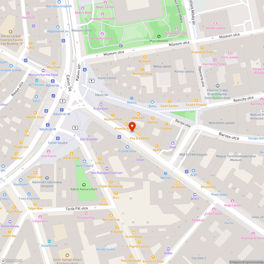 Építési törmelék a parkban bejelentés helye