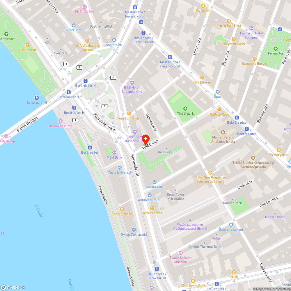 Úthibák bejelentés helye