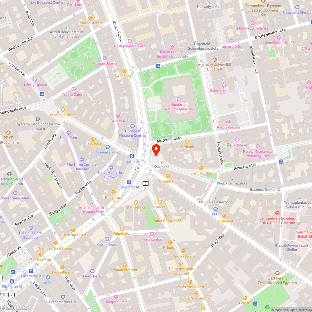 Egy elpusztult fa. bejelentés helye