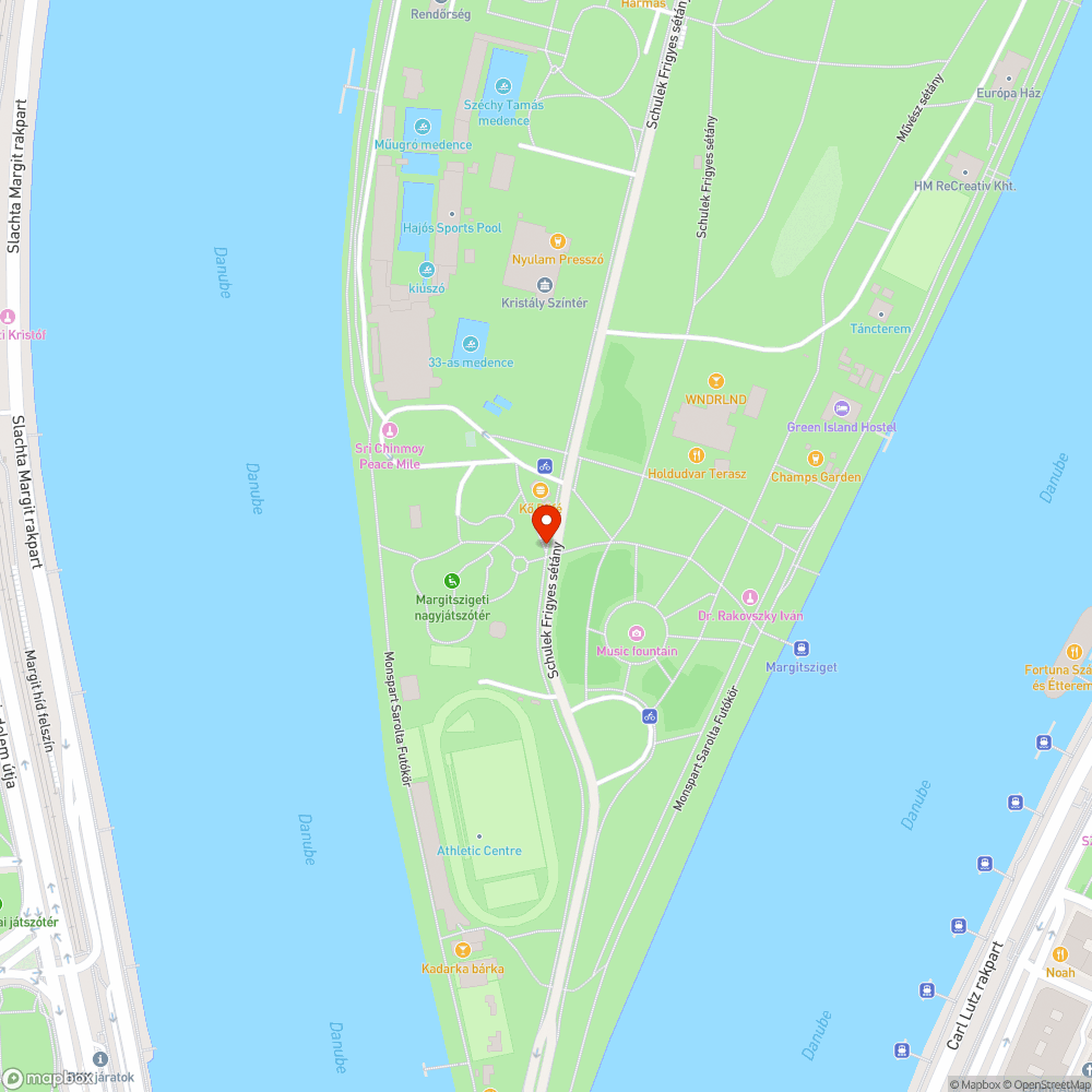 Elfelejtett rúd tartó bejelentés helye