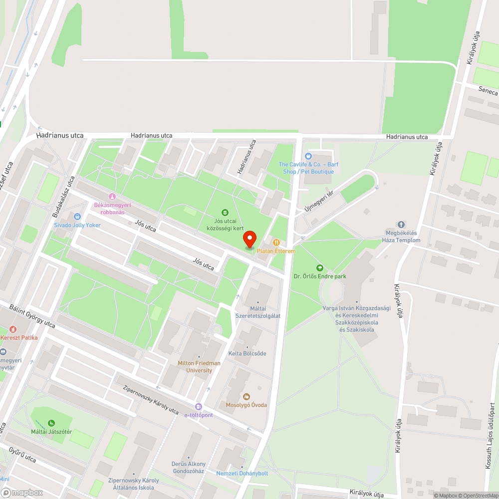 Mély gödör bejelentés helye