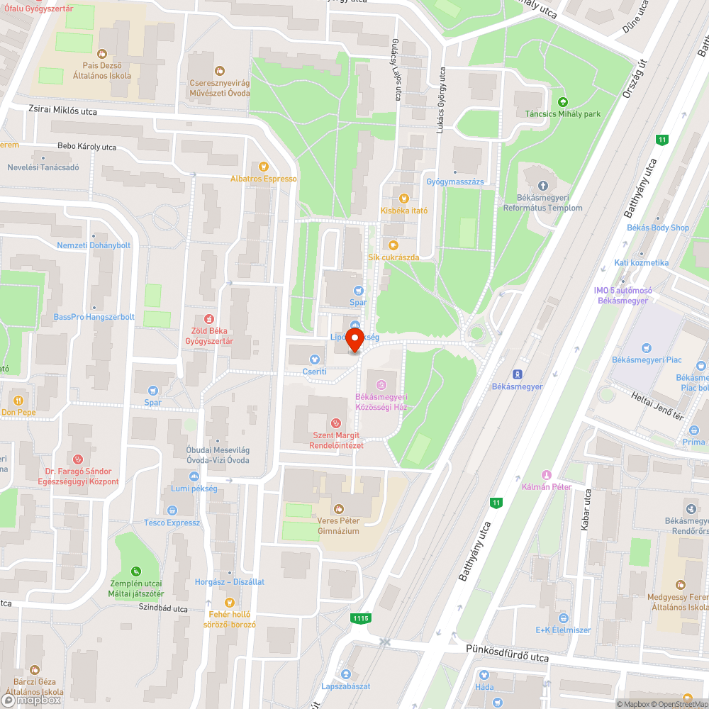 Hallott fa bejelentés helye