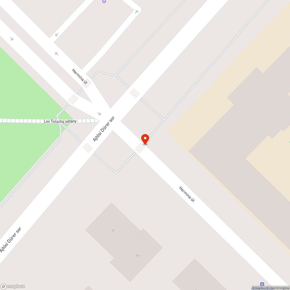 Úthiba a gyalogátkelőnél bejelentés helye