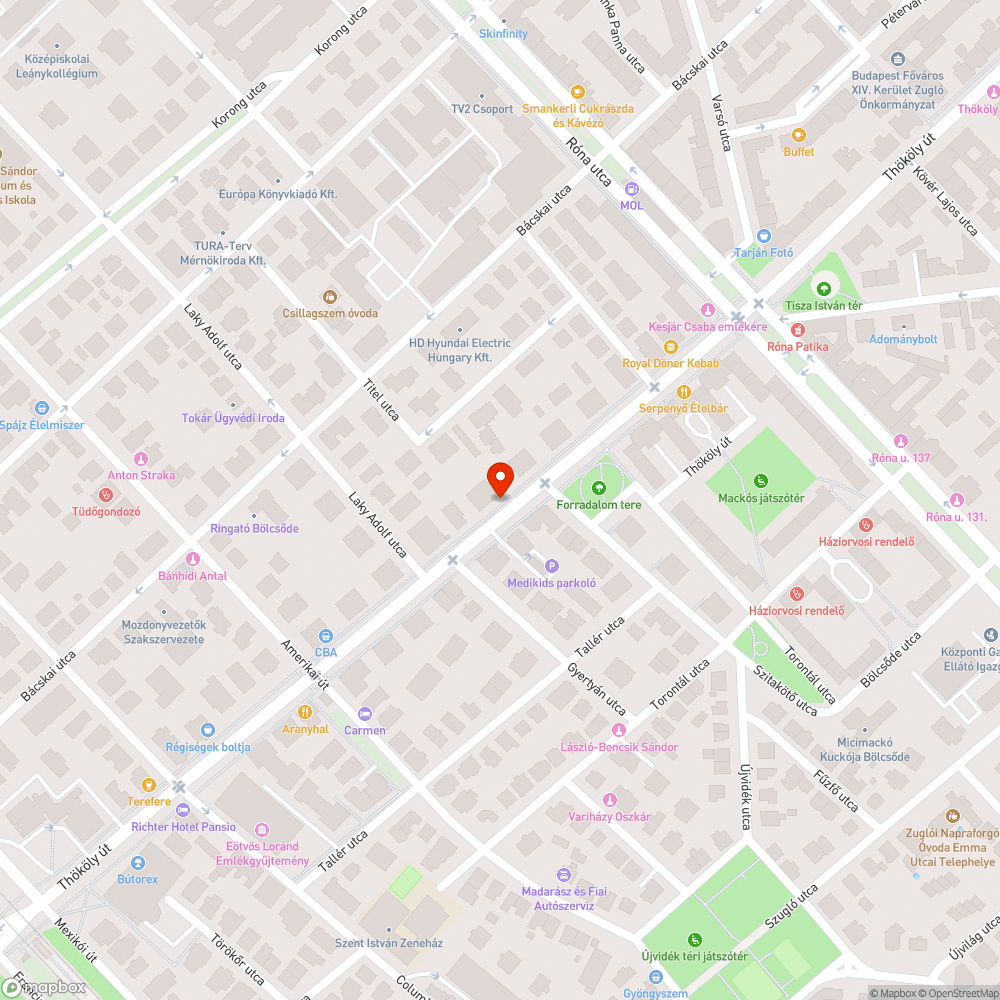 Építési hulladék az utcán bejelentés helye