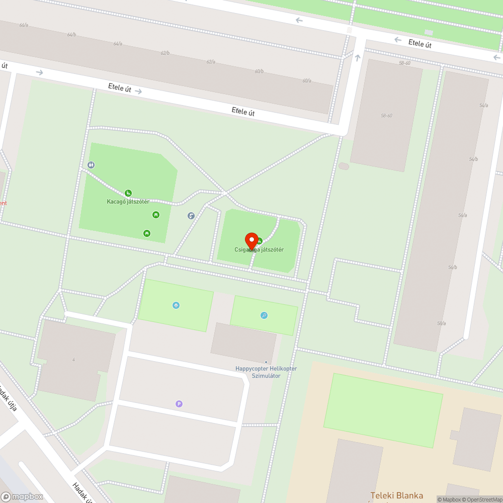 Nem záródó kapu bejelentés helye