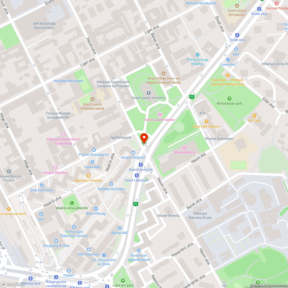 Egy darab nagyon rongálódott aknafedél bejelentés helye