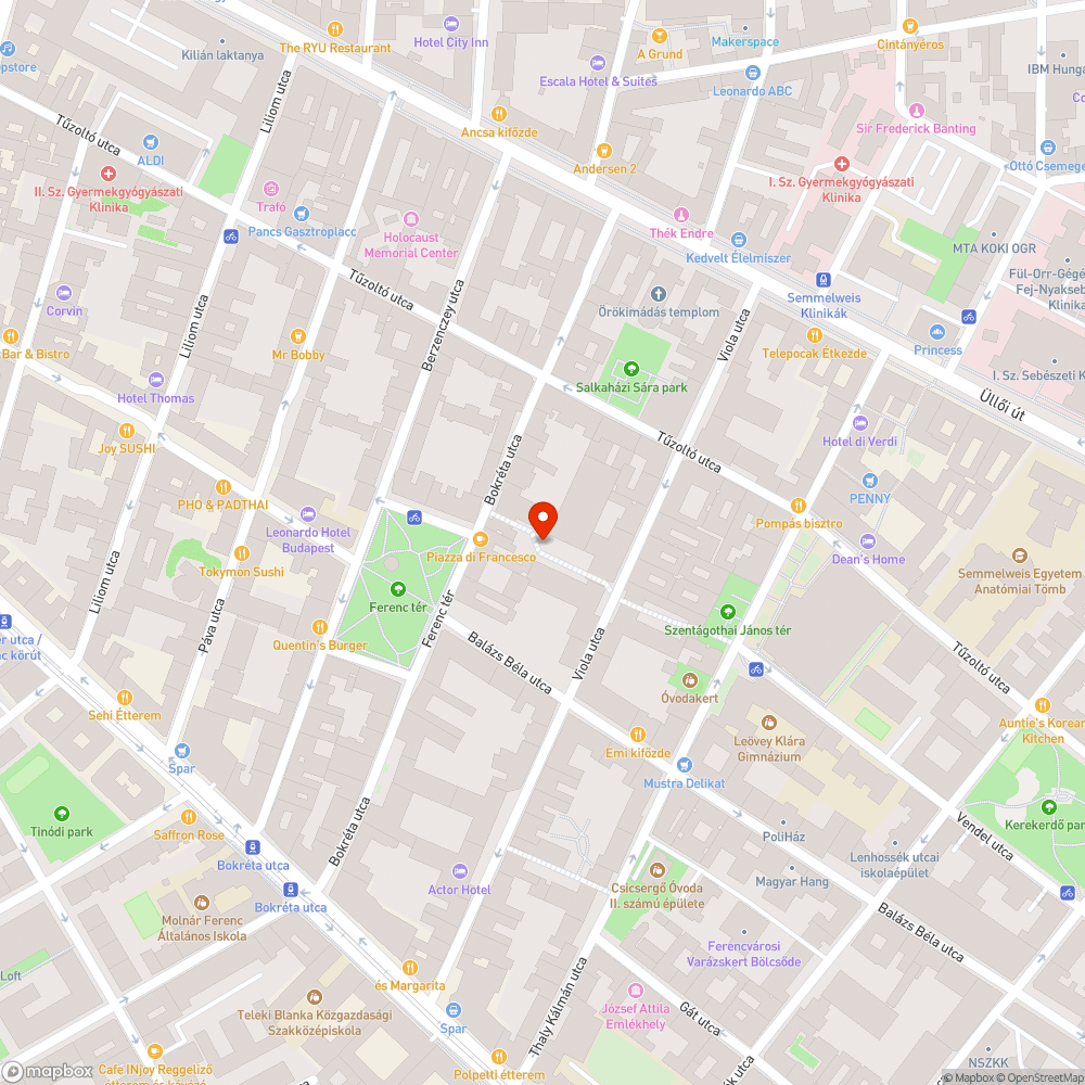 Utcai lámpa kiégett bejelentés helye