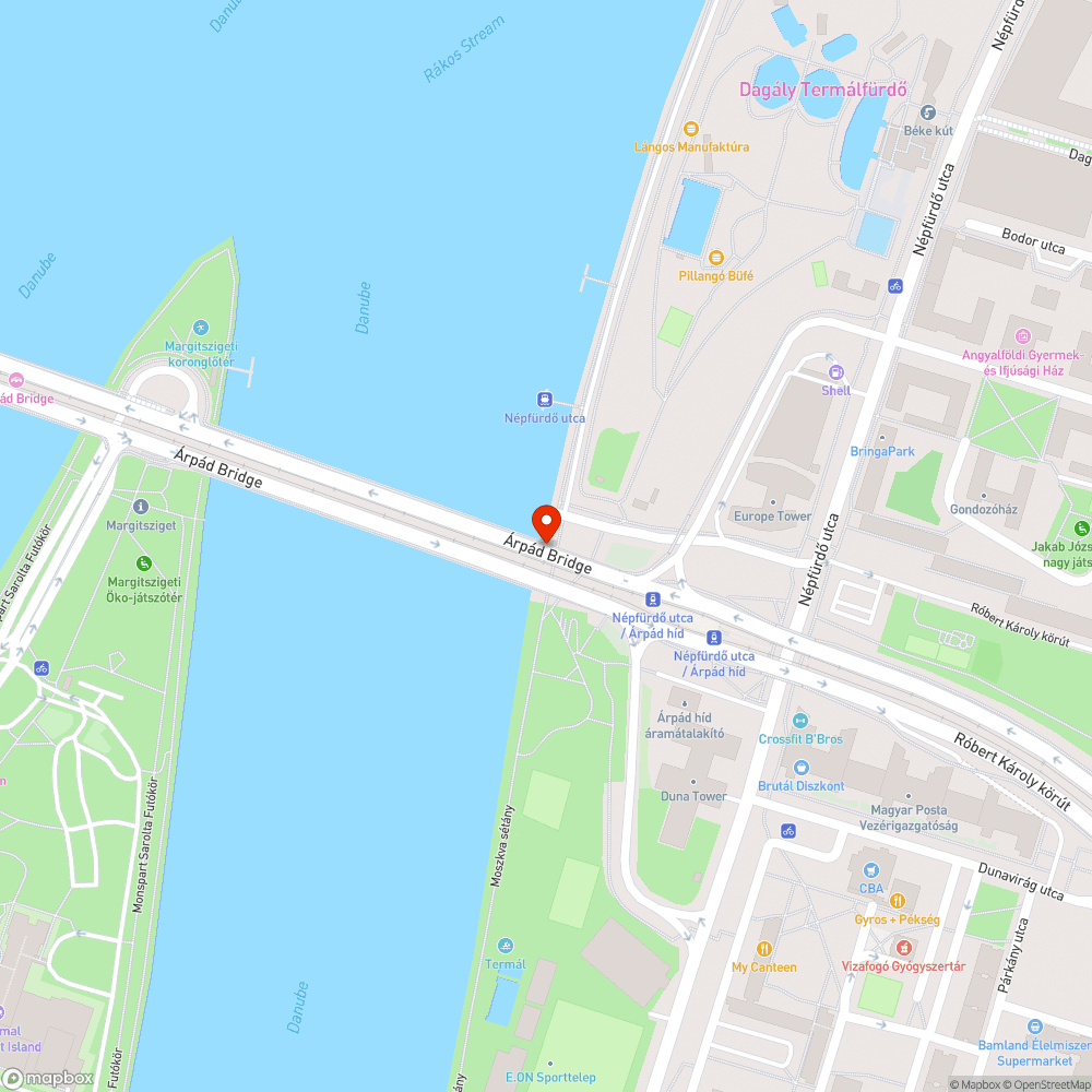 Nyitott kukák a Moszkva sétányon bejelentés helye